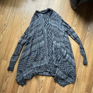 American Eagle geometric cardigan